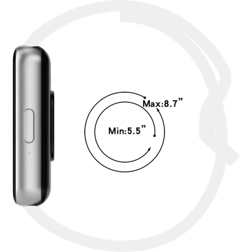Kup Ceas cu curea din silicon Bizon Samsung Galaxy Fit 3 alb - BIZ5361 - {ean13} - Sklep Home Screen