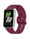 Bizon Strap Watch Silicone Samsung Galaxy Fit 3 burgundy