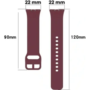 Kup Bizon strapás óra szilikon Samsung Galaxy Fit 3 burgundi - BIZ4791 - {ean13} - Sklep Home Screen