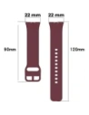 Kup Pasek Bizon Strap Watch Silicone do Samsung Galaxy Fit 3 burgundowy - BIZ4791 - {ean13} - Sklep Home Screen
