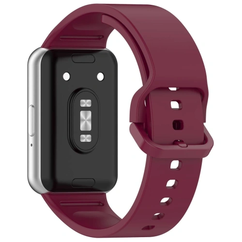 Kup Ceas cu curea din silicon Bizon Samsung Galaxy Fit 3 burgund - BIZ4791 - {ean13} - Sklep Home Screen