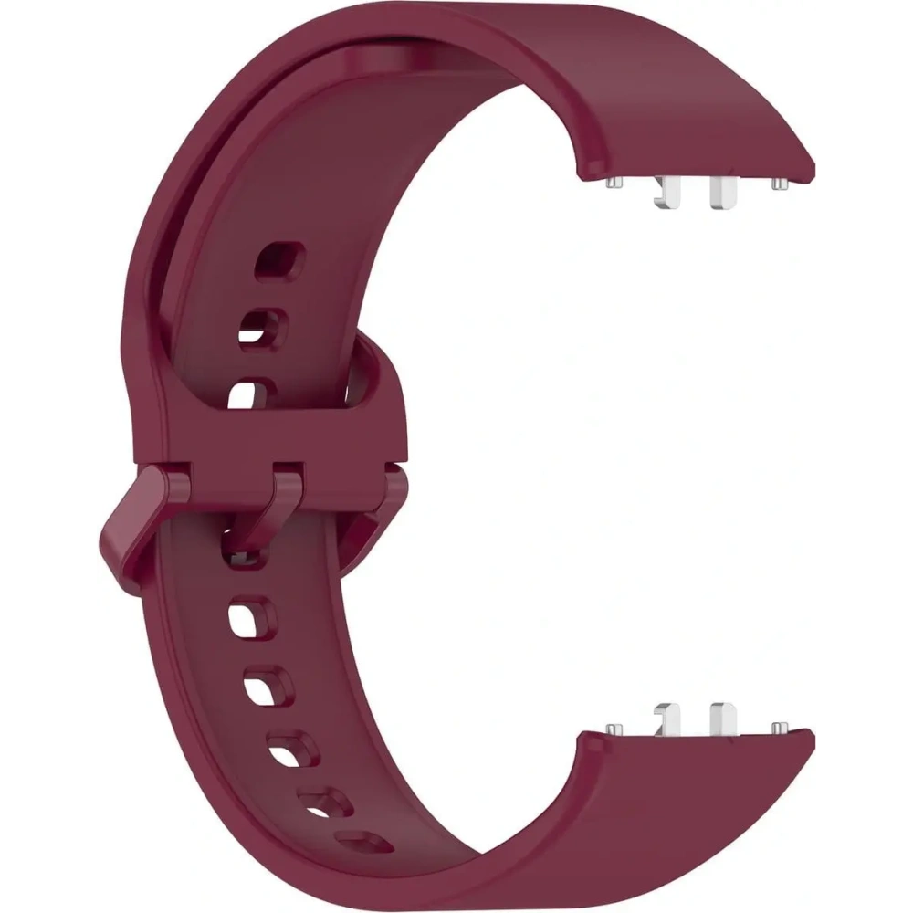 Pasek Bizon Strap Watch Silicone do Samsung Galaxy Fit 3 burgundowy