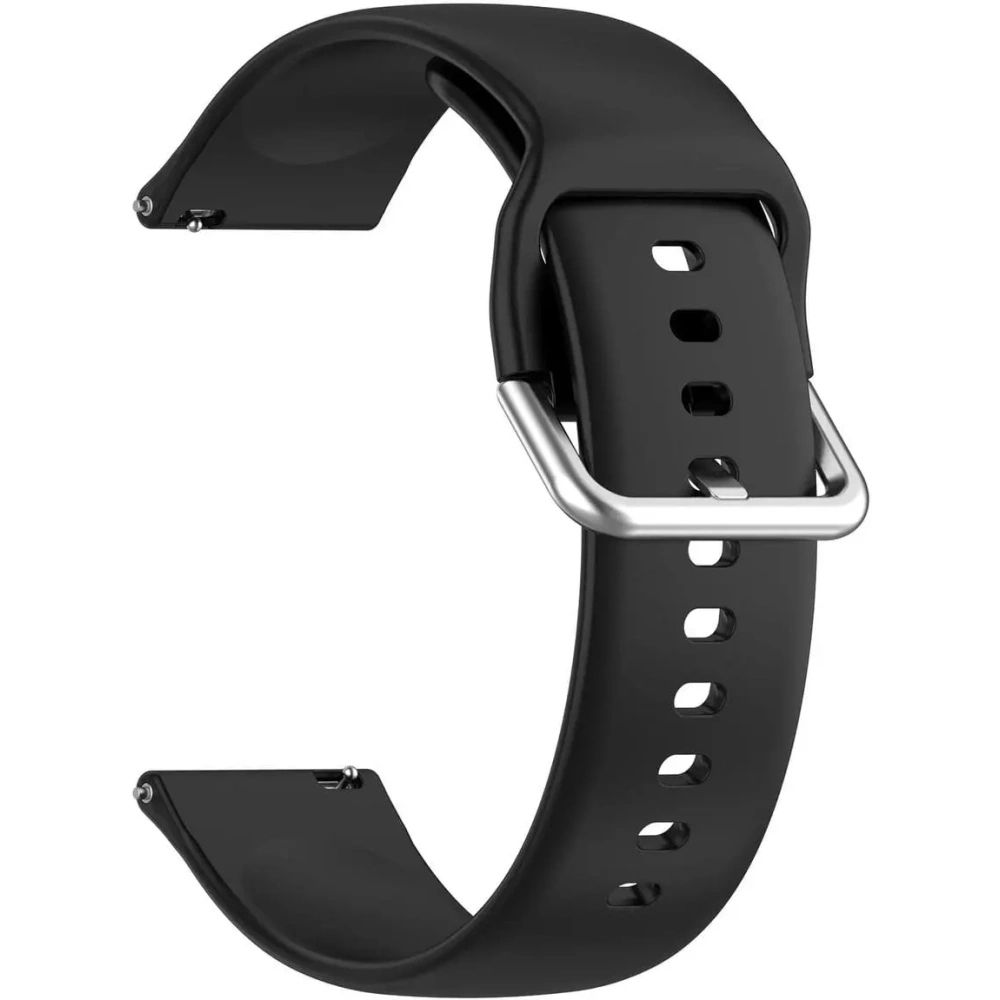 Pasek Bizon Strap Watch Silicone Pro do Xiaomi Watch 2 czarny