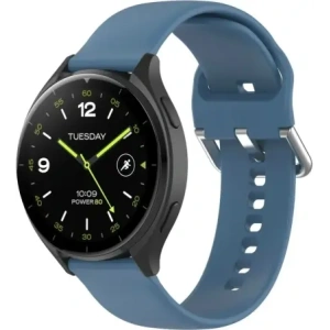 Pasek Bizon Strap Watch Silicone Pro do Xiaomi Watch 2 tmavě modrý