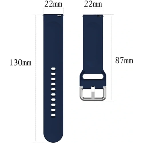 Kup Bizon Strap Óra Szilikon Pro Xiaomi Óra 2 sötétkék - BIZ4794 - {ean13} - Sklep Home Screen