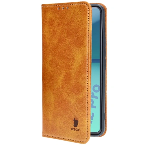 Kup Etui z klapką Bizon Case Pocket Pro do Realme 12 Pro / 12 Pro+ brązowe - BIZ5367 - {ean13} - Sklep Home Screen