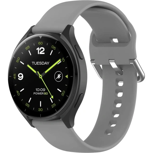 Kup Bizon Szíjas Óra Szilikon Pro Xiaomi Óra 2 szürke - BIZ5370 - {ean13} - Sklep Home Screen