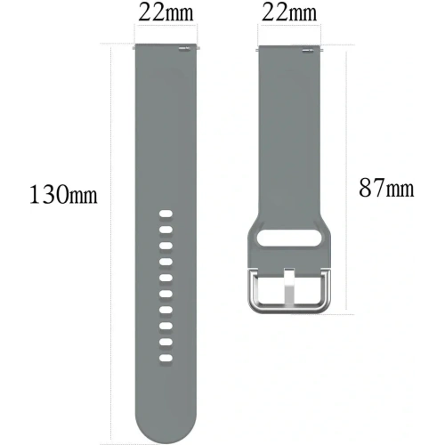 Kup Bizon Szíjas Óra Szilikon Pro Xiaomi Óra 2 szürke - BIZ5370 - {ean13} - Sklep Home Screen