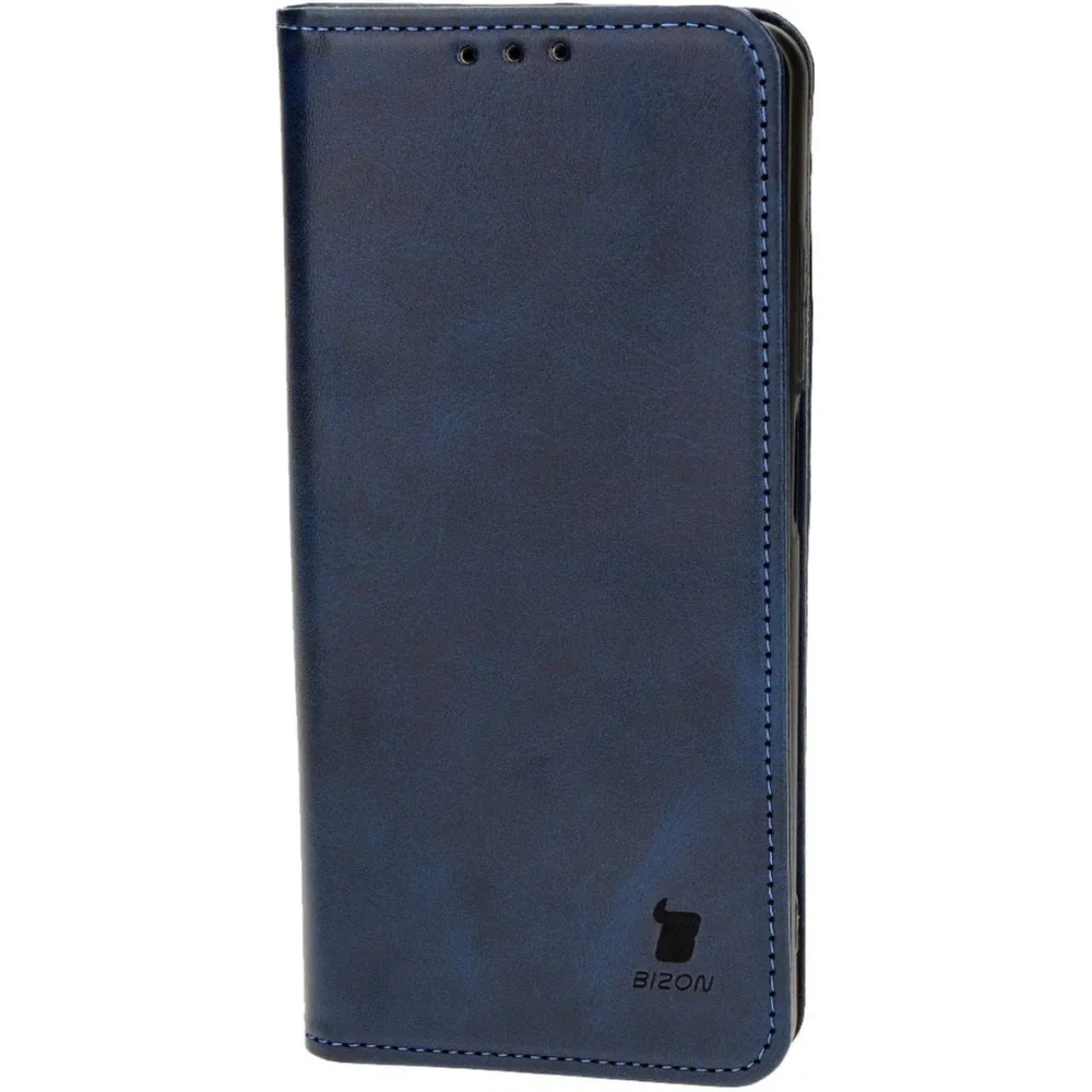 Etui z klapką Bizon Case Pocket Pro do Motorola Moto G04 / G24 granatowe