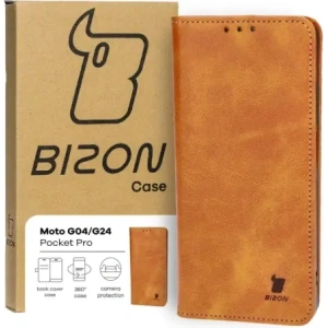 Kup Bizon Case Pocket Pro Motorola Moto G04 / G24 barna - BIZ5373 - {ean13} - Sklep Home Screen