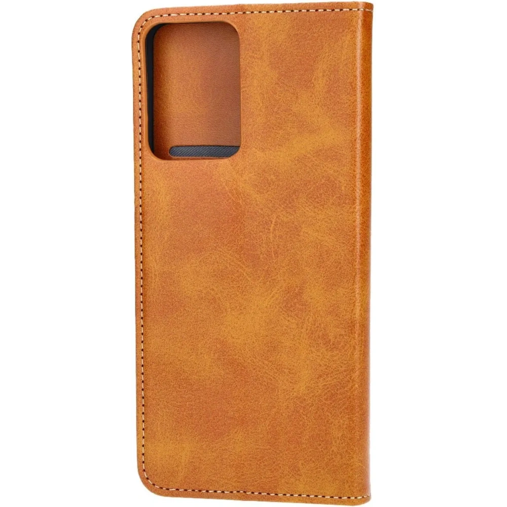 Etui z klapką Bizon Case Pocket Pro do Motorola Moto G04 / G24 brązowe