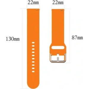 Kup Pasek Bizon Strap Watch Silicone Pro do Xiaomi Watch 2 pomarańczowy - BIZ5374 - {ean13} - Sklep Home Screen