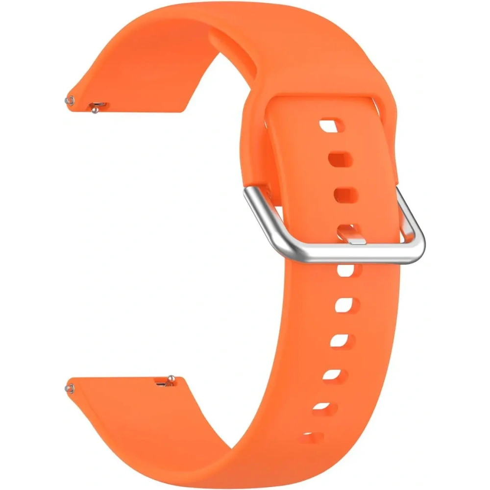 Pasek Bizon Strap Watch Silicone Pro do Xiaomi Watch 2 pomarańczowy