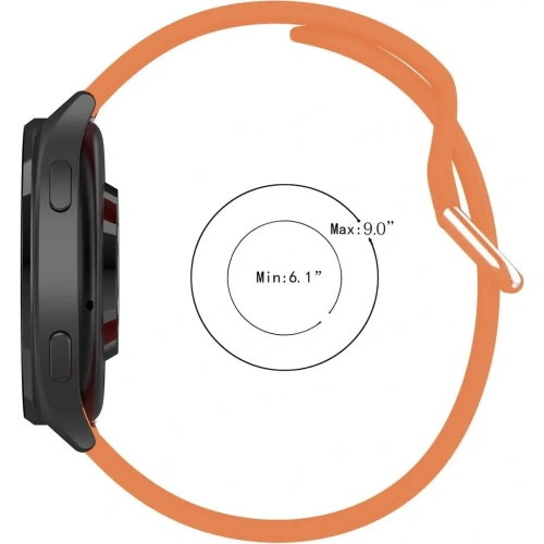 Kup Pasek Bizon Strap Watch Silicone Pro do Xiaomi Watch 2 pomarańczowy - BIZ5374 - {ean13} - Sklep Home Screen