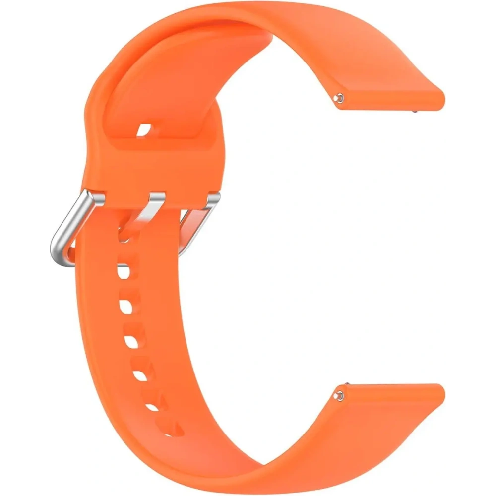 Pasek Bizon Strap Watch Silicone Pro do Xiaomi Watch 2 pomarańczowy