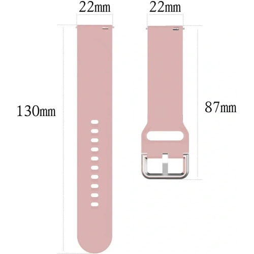 Kup Bizon Strap Watch Silicone Pro Xiaomi Watch 2 világos rózsaszín - BIZ4805 - {ean13} - Sklep Home Screen