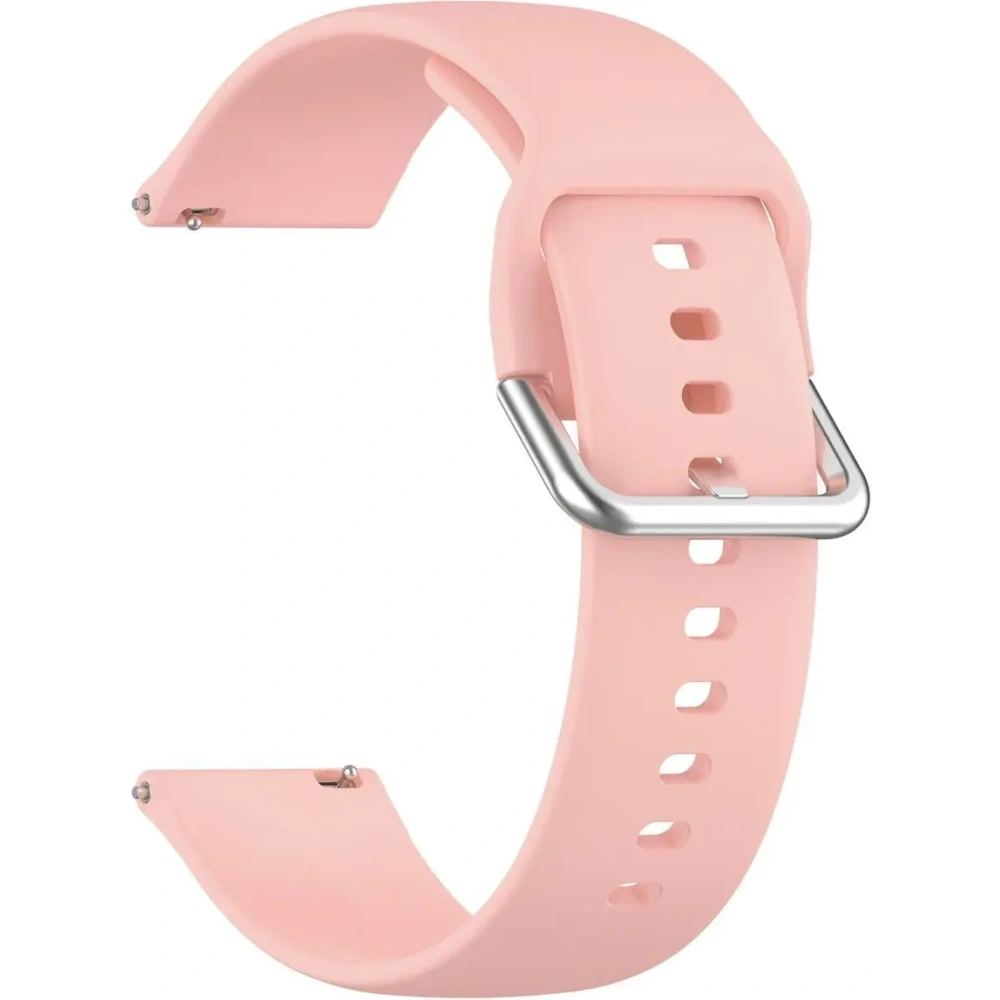 Pasek Bizon Strap Watch Silicone Pro do Xiaomi Watch 2 jasnoróżowy