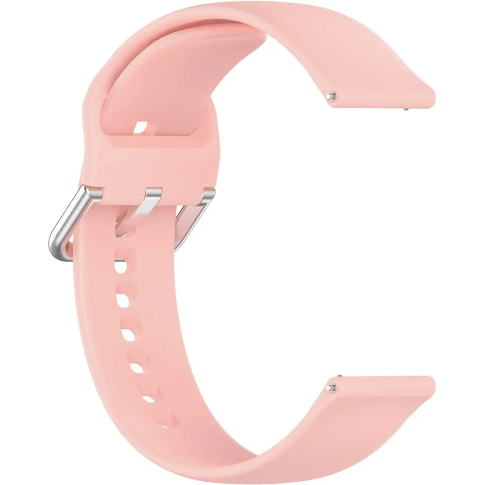 Pasek Bizon Strap Watch Silicone Pro do Xiaomi Watch 2 jasnoróżowy