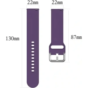 Kup Pasek Bizon Strap Watch Silicone Pro do Xiaomi Watch 2 fioletowy - BIZ5377 - {ean13} - Sklep Home Screen