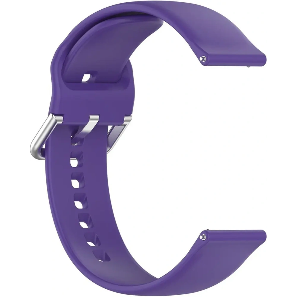 Pasek Bizon Strap Watch Silicone Pro do Xiaomi Watch 2 fioletowy