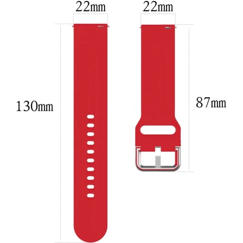 Kup Bizon Strap Óra Szilikon Pro Xiaomi Óra 2 piros - BIZ4807 - {ean13} - Sklep Home Screen