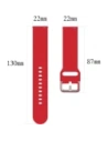 Kup Pasek Bizon Strap Watch Silicone Pro do Xiaomi Watch 2 červený - BIZ4807 - {ean13} - Sklep Home Screen