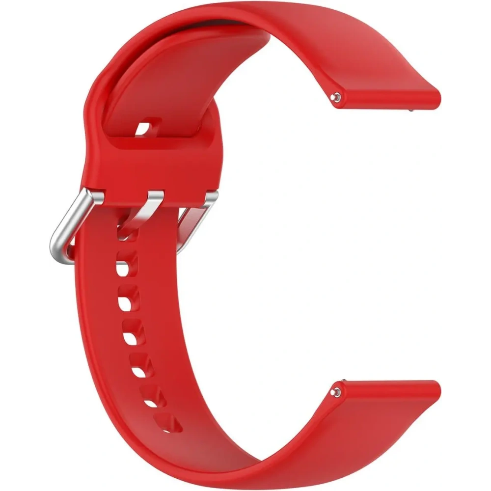 Pasek Bizon Strap Watch Silicone Pro do Xiaomi Watch 2 czerwony