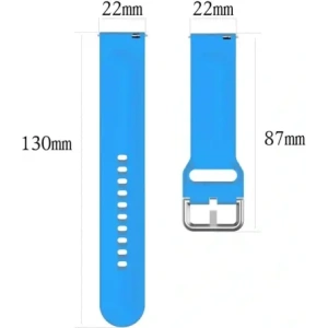 Kup Pasek Bizon Strap Watch Silicone Pro do Xiaomi Watch 2 błękitny - BIZ4808 - {ean13} - Sklep Home Screen