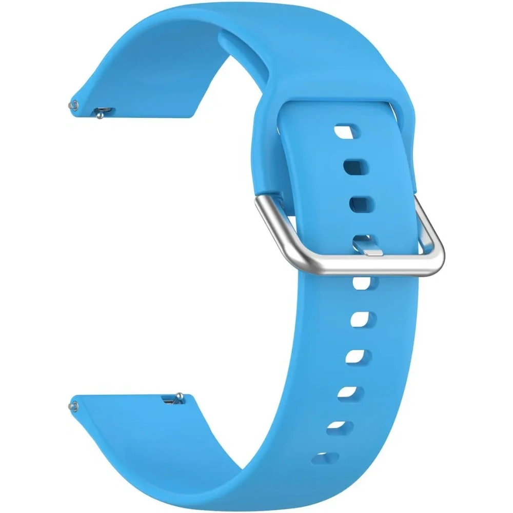 Pasek Bizon Strap Watch Silicone Pro do Xiaomi Watch 2 błękitny