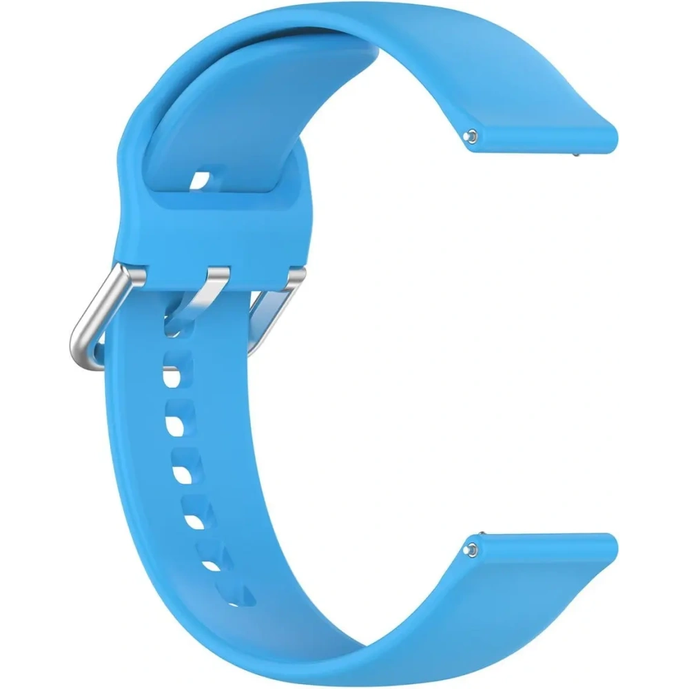 Pasek Bizon Strap Watch Silicone Pro do Xiaomi Watch 2 błękitny