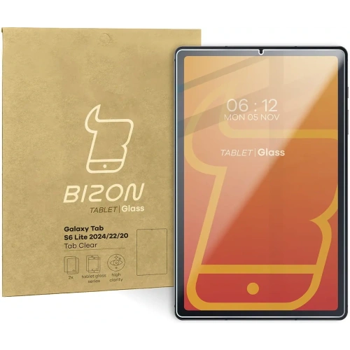 Kup Szkło hartowane Bizon Glass Tab Clear do Samsung Galaxy Tab S6 Lite 2024/2022/2020 [2 PACK] - BIZ5380 - {ean13} - Sklep Home Screen