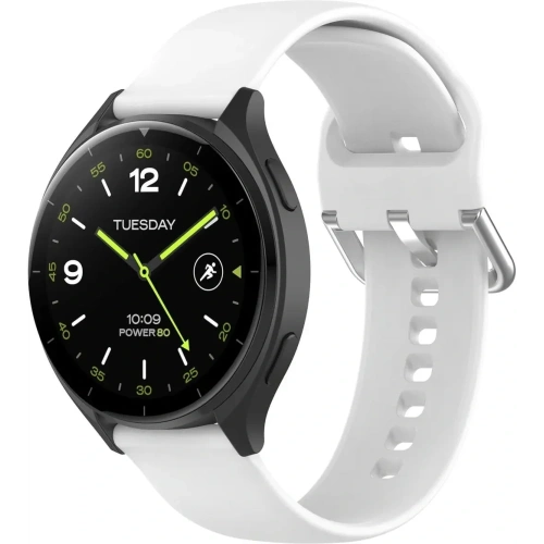 Kup Bizon Strap Uhr Silikon Pro Xiaomi Uhr 2 weiß - BIZ5382 - {ean13} - Sklep Home Screen