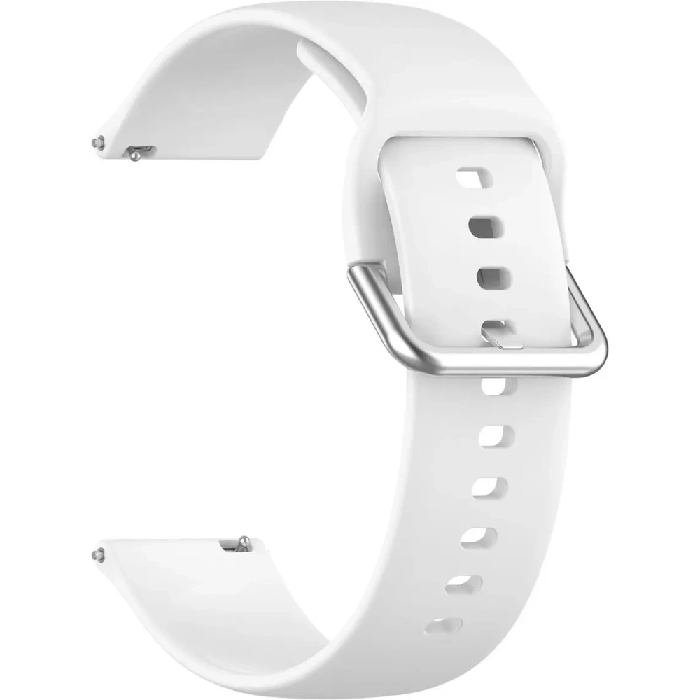 Pasek Bizon Strap Watch Silicone Pro do Xiaomi Watch 2 biały