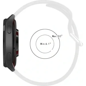 Kup Pasek Bizon Strap Watch Silicone Pro do Xiaomi Watch 2 biały - BIZ5382 - {ean13} - Sklep Home Screen