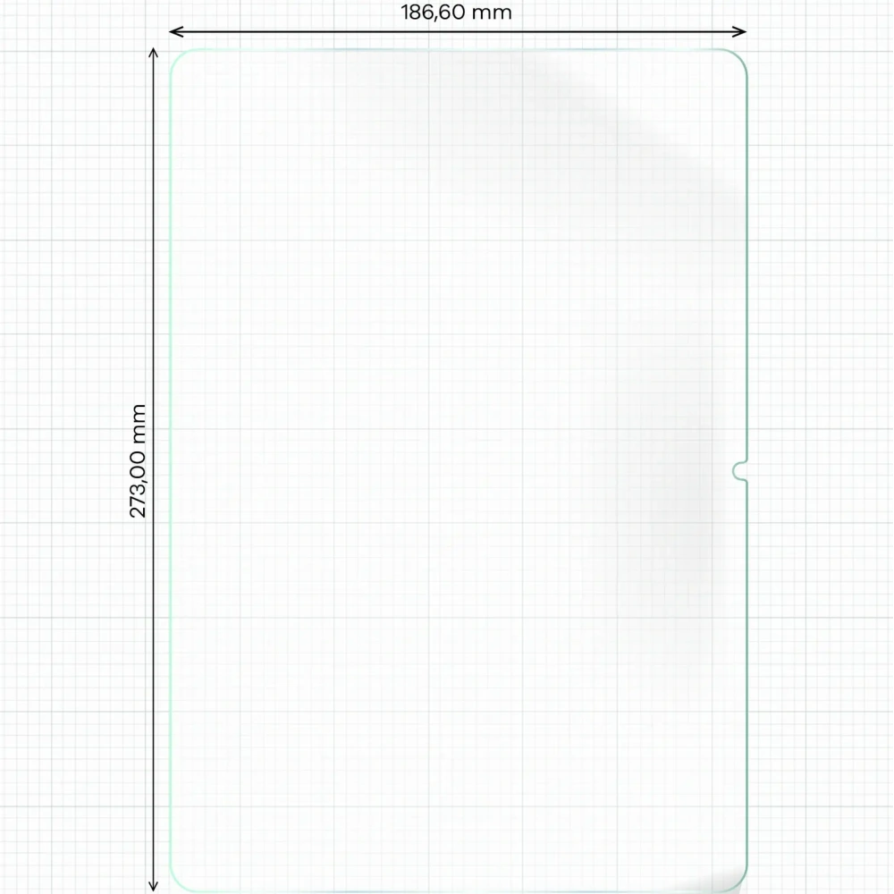 Folia imitująca papier Bizon Film Tab Papirus do Xiaomi Pad 6S Pro [2 PACK]