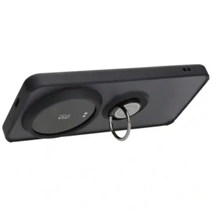 Bizon Case Hybrid Ring Xiaomi 14 Ultra smoky with a black frame