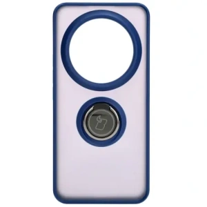 Kup Etui z uchwytem na palec Bizon Case Hybrid Ring do Xiaomi 14 Ultra przydymione z granatową ramką - BIZ4817 - {ean13} - Sklep Home Screen