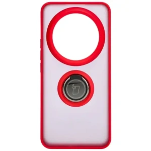 Kup Etui z uchwytem na palec Bizon Case Hybrid Ring do Xiaomi 14 Ultra przydymione z czerwoną ramką - BIZ4819 - {ean13} - Sklep Home Screen