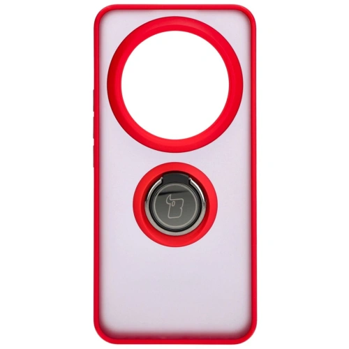 Kup Bizon Case Hybrid Ring Xiaomi 14 Ultra füstös piros kerettel - BIZ4819 - {ean13} - Sklep Home Screen