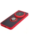 Kup Bizon Case Hybrid Ring Xiaomi 14 Ultra füstös piros kerettel - BIZ4819 - {ean13} - Sklep Home Screen