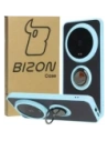 Bizon Case Hybrid Ring Xiaomi 14 Ultra füstös, világoskék kerettel