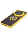 Kup Bizon Case Hybrid Ring Xiaomi 14 Ultra füstös sárga kerettel - BIZ4821 - {ean13} - Sklep Home Screen