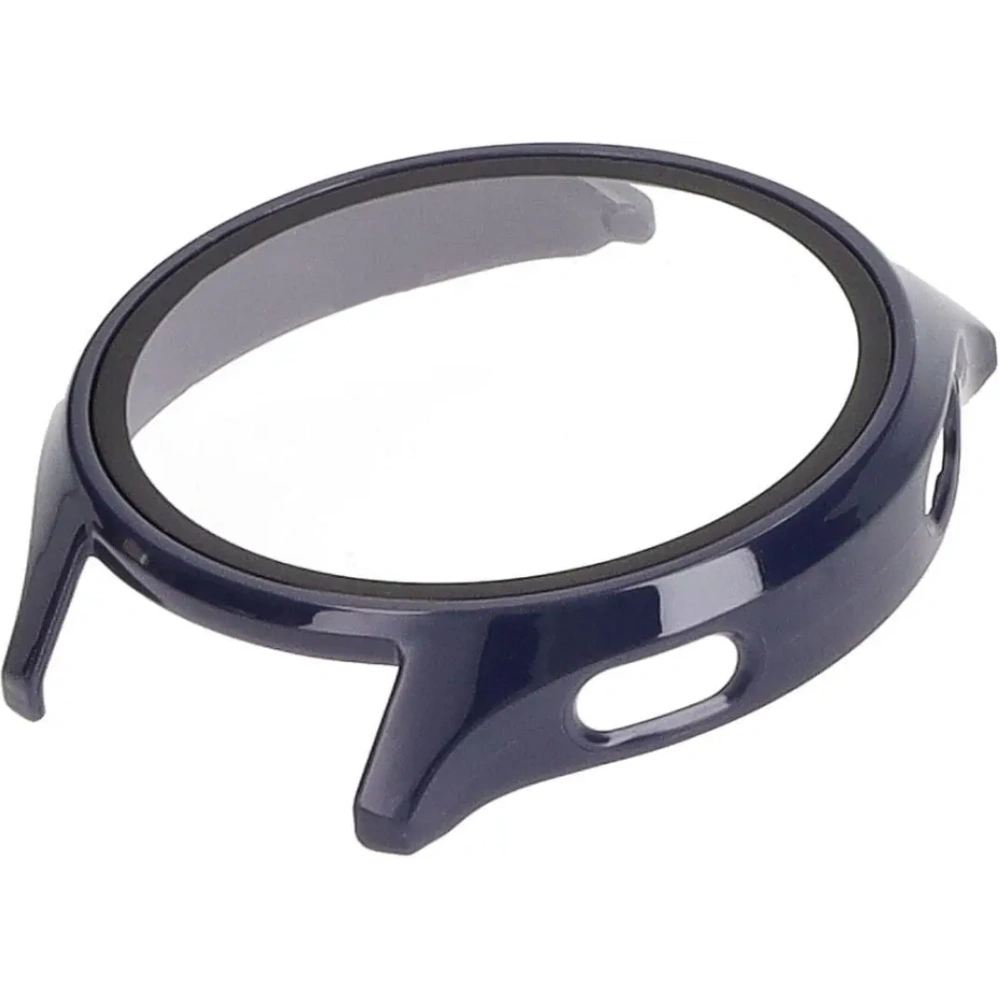 Etui Bizon Case+Glass Watch do Xiaomi Watch 2 granatowe