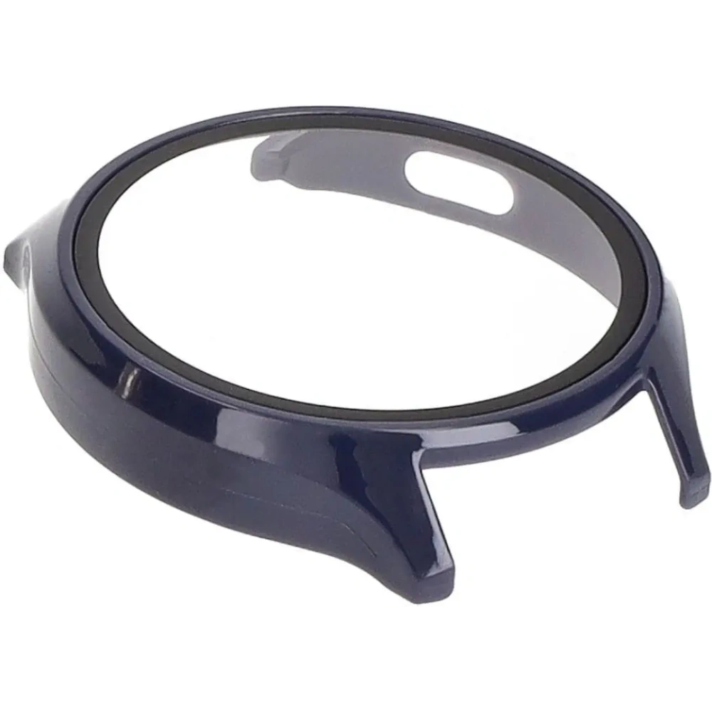 Etui Bizon Case+Glass Watch do Xiaomi Watch 2 granatowe