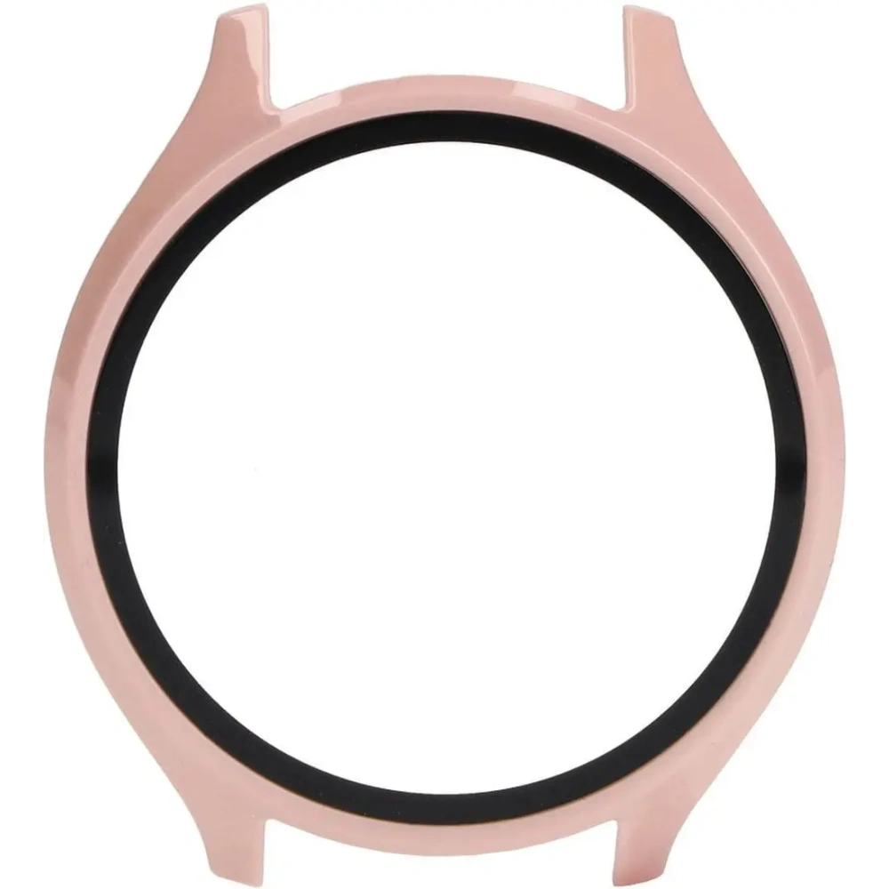 Etui Bizon Case+Glass Watch do Xiaomi Watch 2 różowe