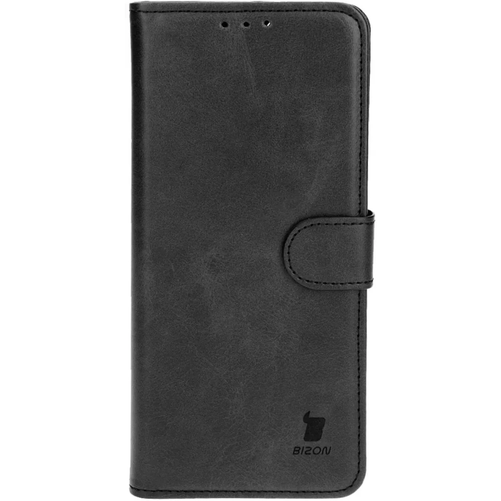 Etui z klapką Bizon Case Pocket do Motorola Moto G34 5G czarne