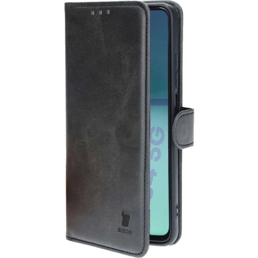 Etui z klapką Bizon Case Pocket do Motorola Moto G34 5G czarne