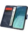 Etui z klapką Bizon Case Pocket do Motorola Moto G34 5G granatowe