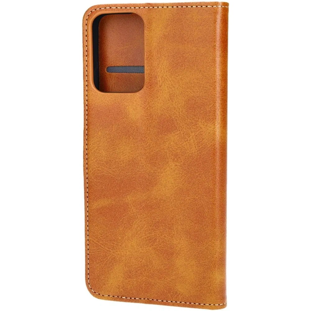Etui z klapką Bizon Case Pocket do Motorola Moto G34 5G brązowe