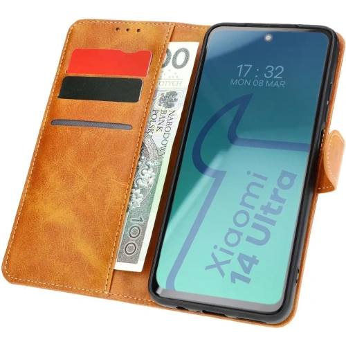 Kup Bizon Case Pocket Xiaomi 14 Ultra braun - BIZ4831 - {ean13} - Sklep Home Screen